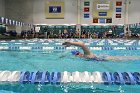 Swimming vs Bentley  Wheaton College Swimming vs Bentley. - Photo By: KEITH NORDSTROM : Wheaton, Swimming, Bentley